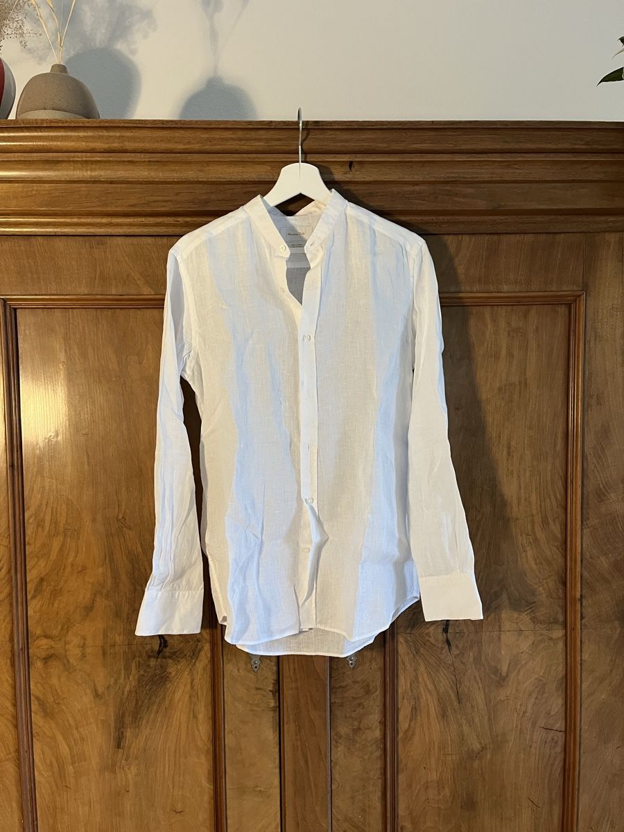 Massimo Dutti Camicie: Leinenhemd, weiss, Gr. S, Massimo Dutti – Usato da St. Gallen venduto da Gloom22 2