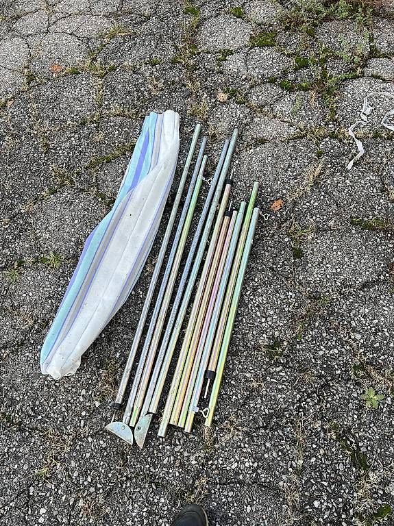 Verande & Tende da sole: Gestänge Vorzelt stänge – Usato da St. Gallen venduto da babinos01
