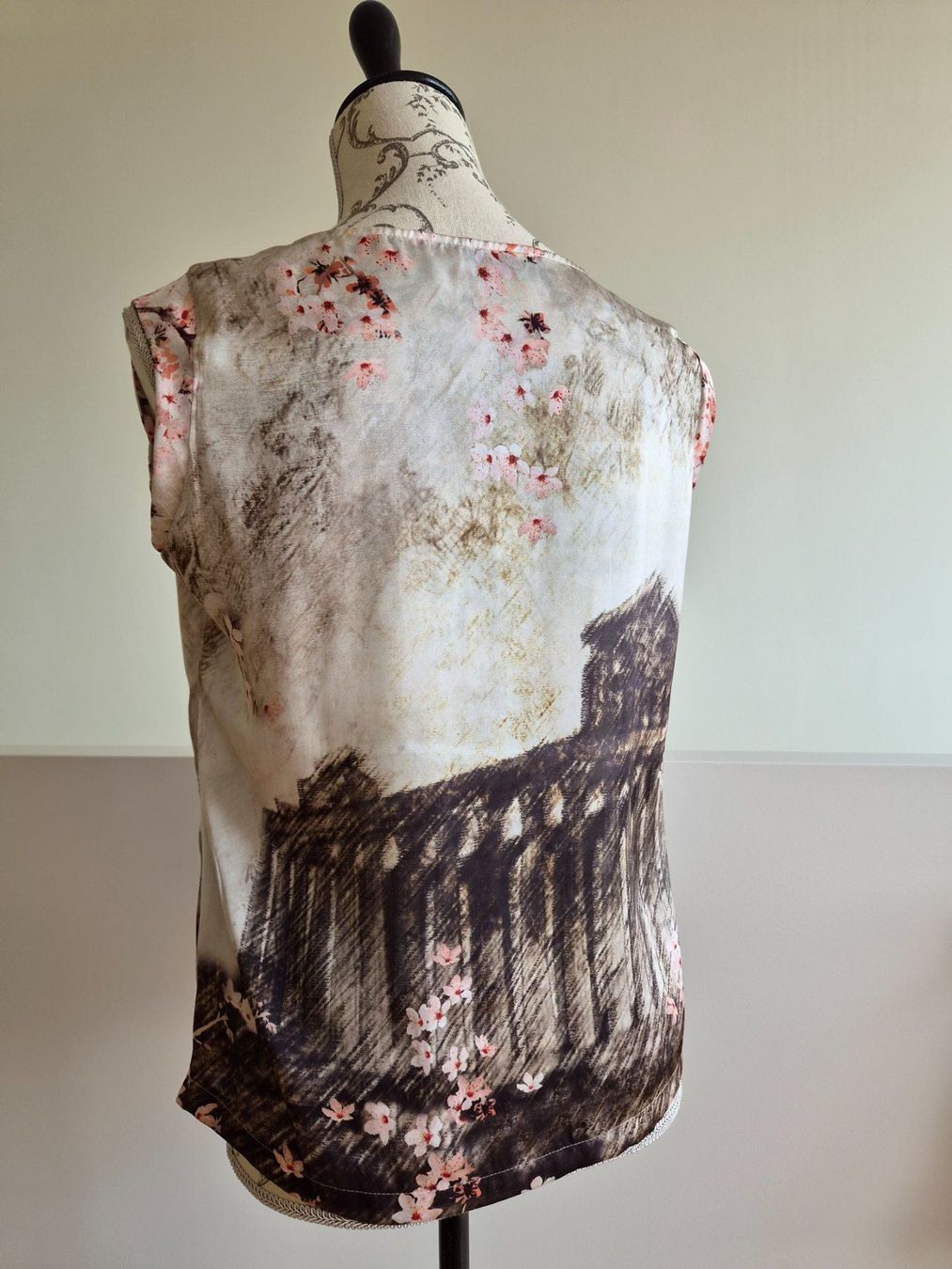 Taifun Camicette: Ärmellose Bluse Gr. 36 von Taifun – Usato da Spiegel b. Bern venduto da brand06 1