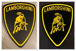 Enseigne lumineuse Lamborghini