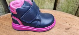 DENO Kinderboots Echtleder Stiefel gr21 Navy💕Herzig(401)