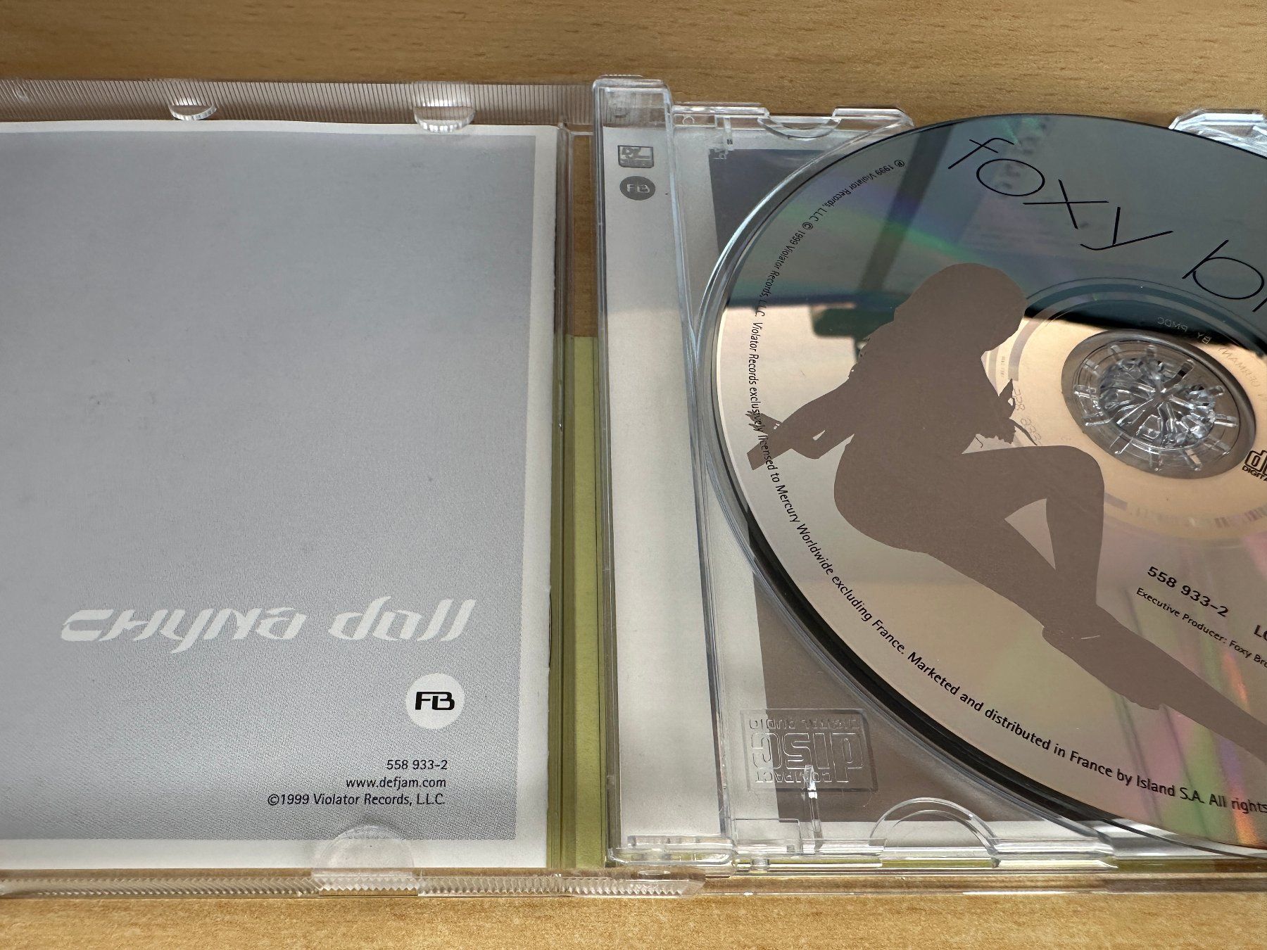 CD: Foxy Brown – Chyna Doll – Usato da Rikon im Tösstal venduto da Alpenmutz 2