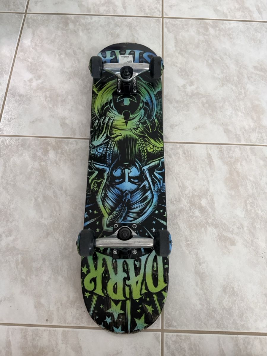 Skateboards: Skateboard Deck schwarz gebraucht – Usato da Eglisau venduto da zeinab_e77 1
