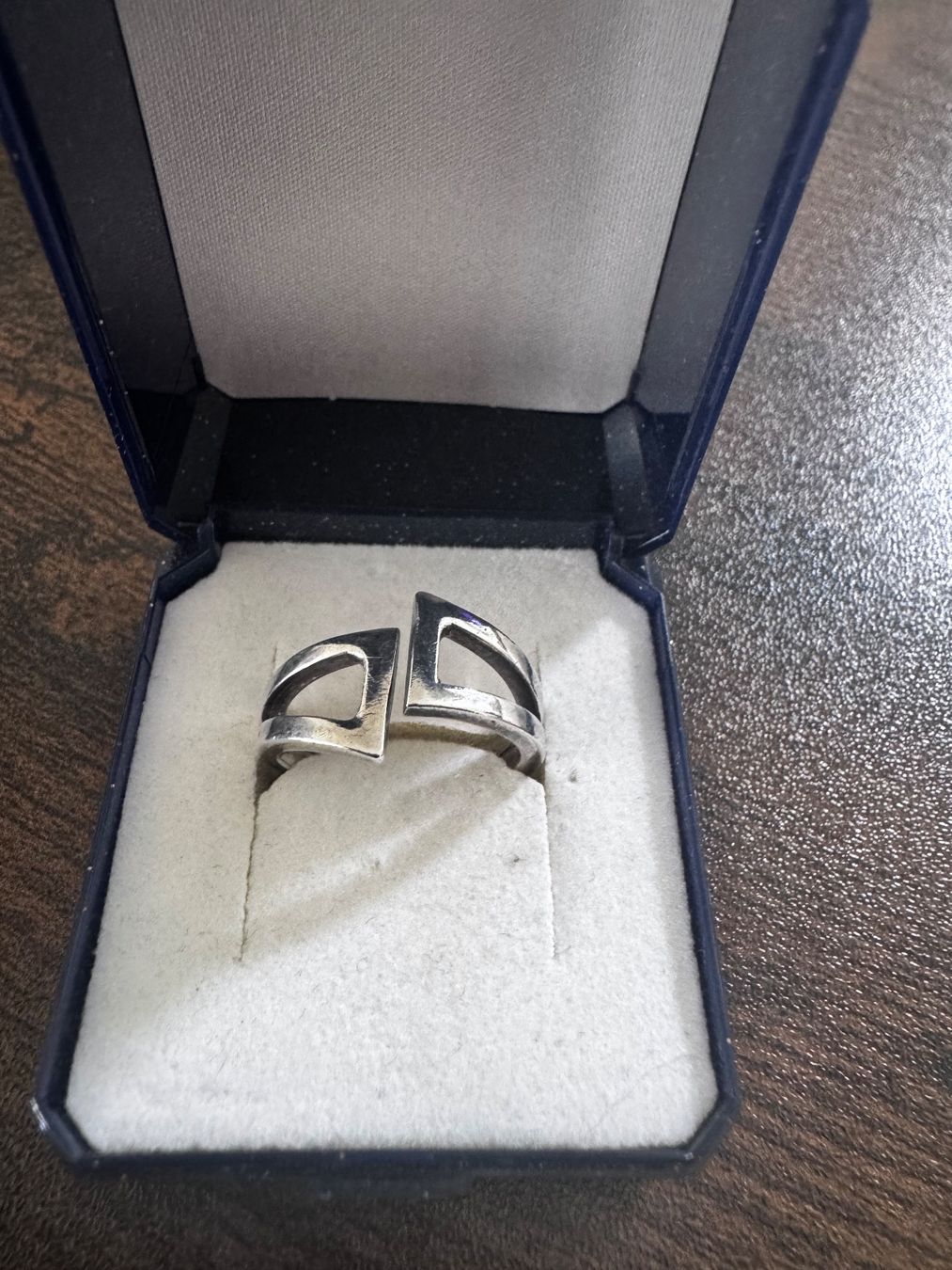 Bagues: Moderner Silberring 800 – D'occasion à Emmenbrücke par j_16