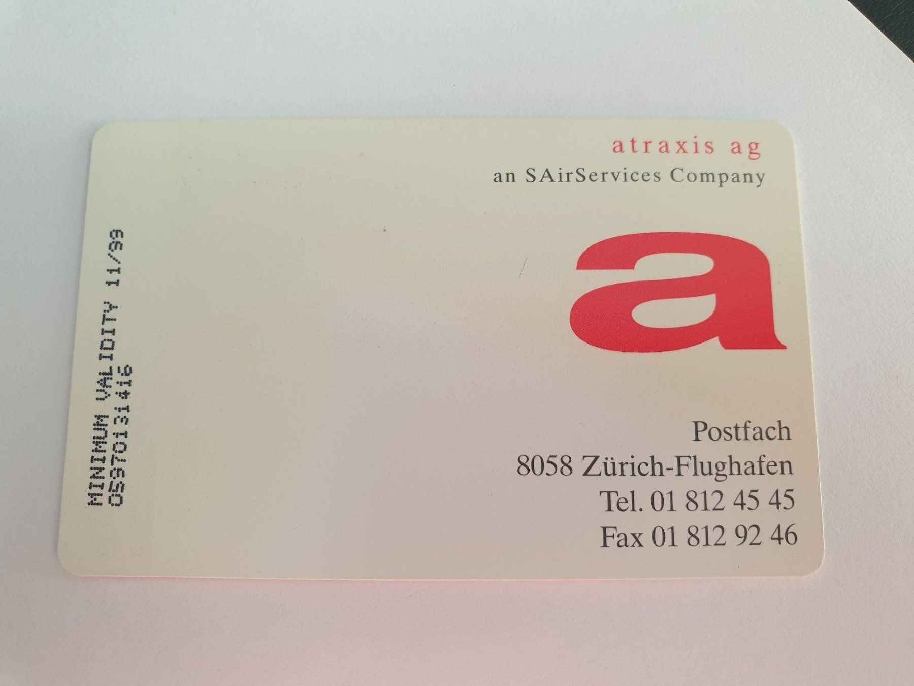 Cartes de téléphone: Atraxis AG / 200ex – D'occasion à Rain par chesz 1