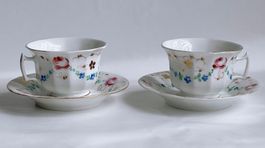 Vieux Paris 2Tee/Kaffee-Tasse und Untertasse**Set*****