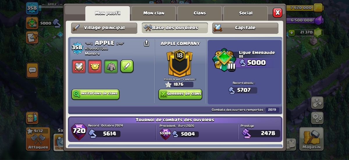 Spiele: Compte Clash of clans  – Neu (gemäss Beschreibung) aus Avenches von Playzone.market 6