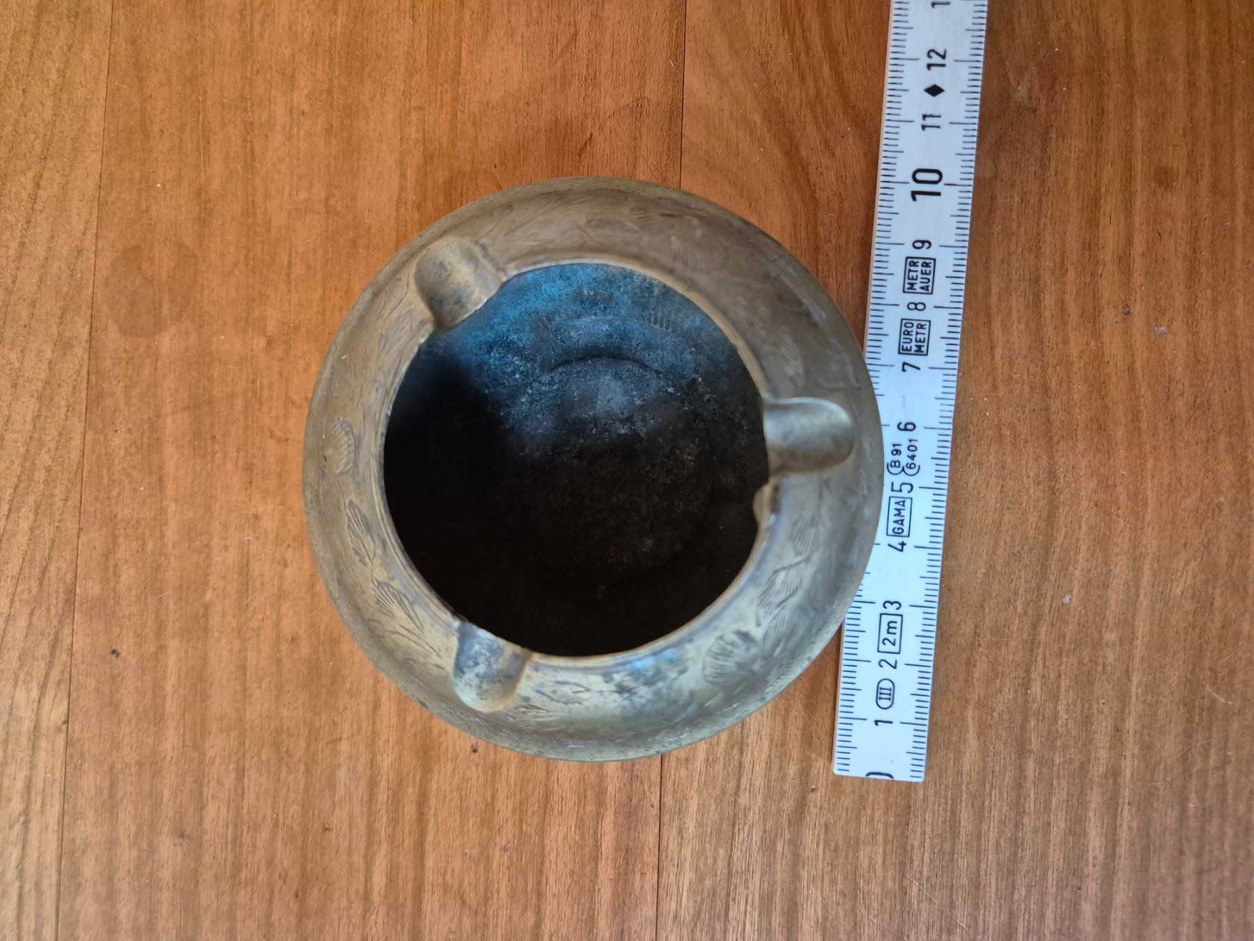 Portacenere: Aschenbecher Messing antik aus Indien – Usato da Buchs SG venduto da MStBu 6