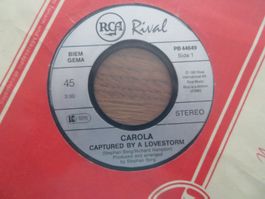 Carola - Captured by a Lovestorm, Rarität, Single, Vinyl