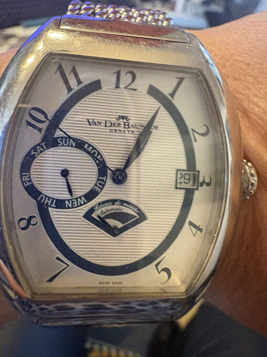 Van Der Bauwede Orologi: Van der Bauwede geneve automatic – Usato da Murten venduto da Tzaugg 2
