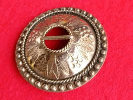 Antike Fibula Brosche, traditionelle estnische Kuhiksõlg