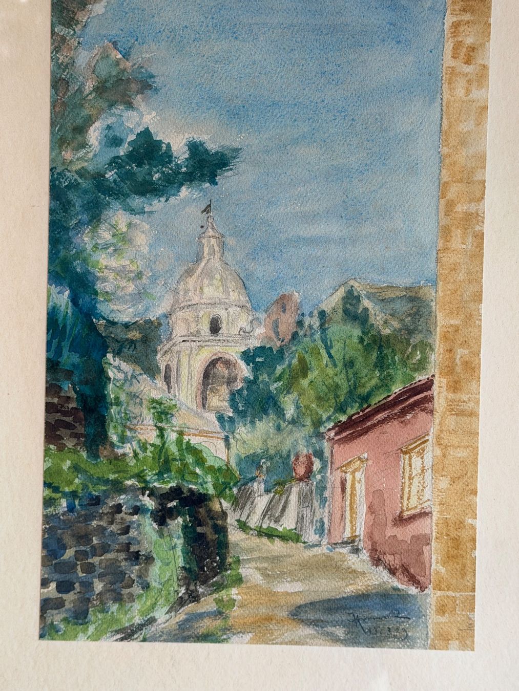 Tableaux: Aquarell-Landschaftsgemälde – D'occasion à Basel par PAUL_ART 3
