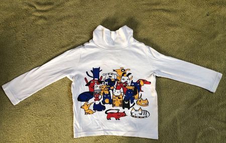 Du Pareil au Même Langarmshirt, Gr. 80, Top Zustand!