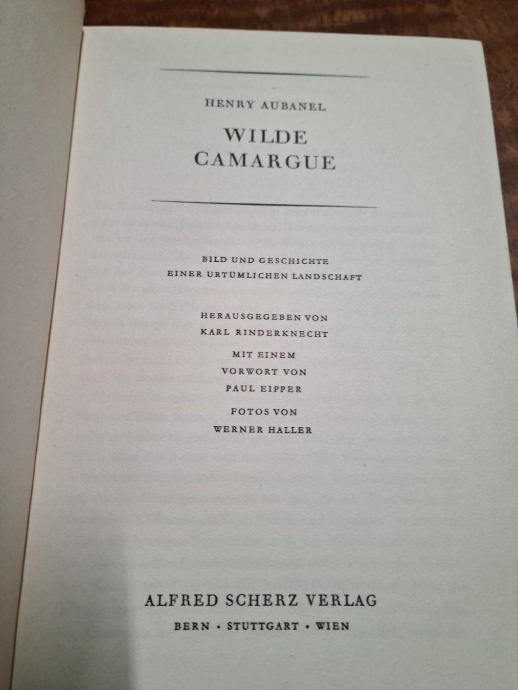 Libri: WILDE CAMARGUE – Usato da Erstfeld venduto da Uhu1980 3