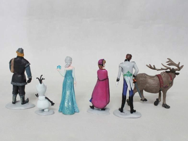Statuette: 6 ELSA UND ANNA FIGUREN - EISKÖNIGIN – Nuovo e nell'imballaggio originale da Kriens venduto da swissgadget 7