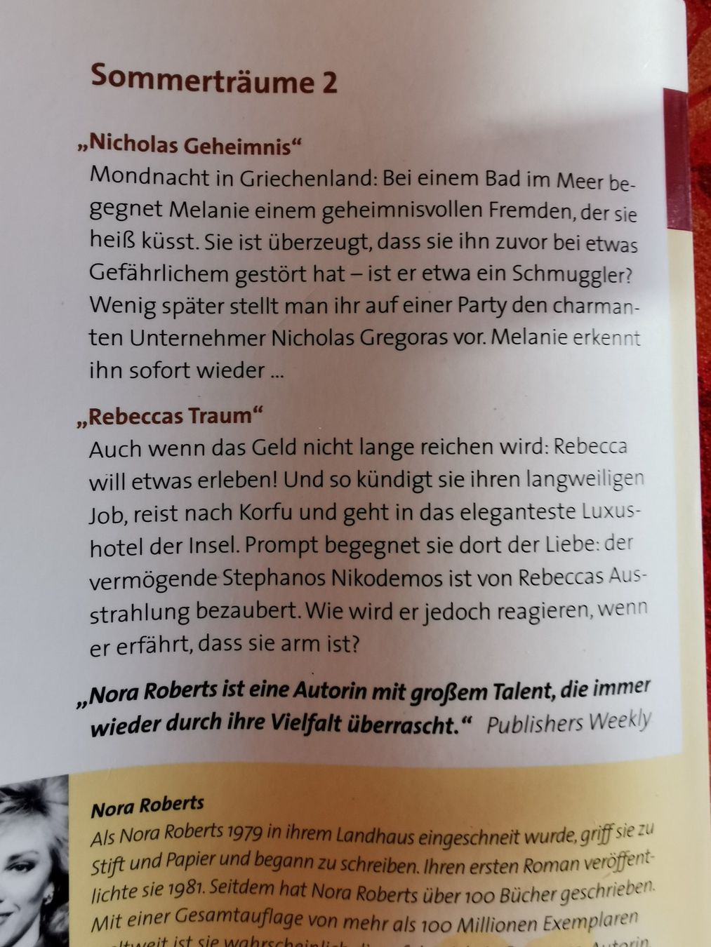 Libri: Nora Roberts, Sommerträume 2 – Usato da Kölliken venduto da mar5742 1