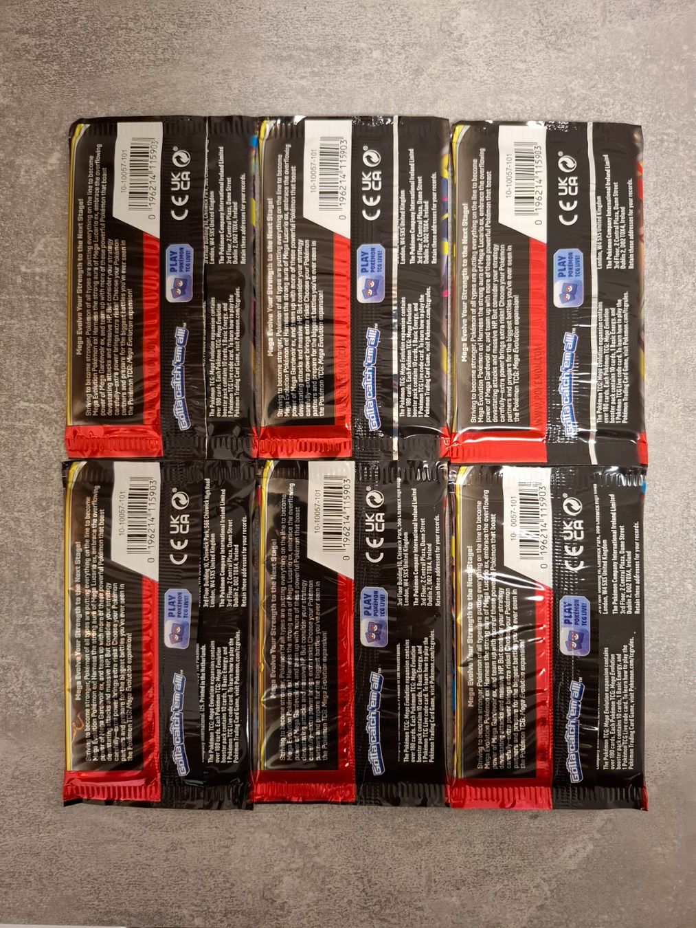 Pokémon Carte collezionabili: 6x Mega Evolution Booster Pack aus (First Partner) – Nuovo e nell'imballaggio originale da Winterthur venduto da andrekeller95 1