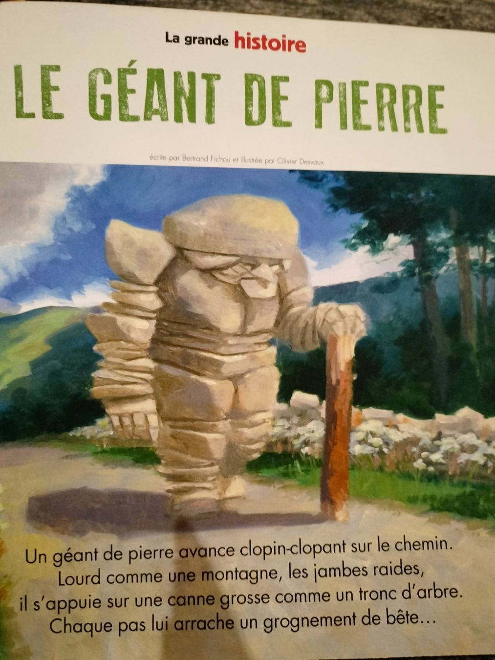Libri: Le géant de pierre avec CD Les belles histoires – Usato da Cortaillod venduto da rozinna 3