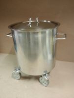 Kochtopf / Topf / Suppentopf ca 20 Liter mit Transportwagen 