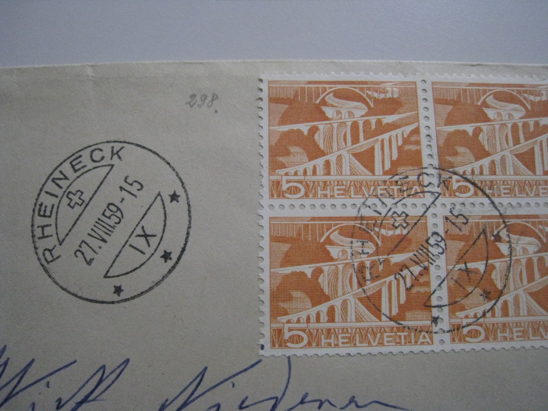 Buste & buste per spedizione: Gersau 1959 – Usato da Aarwangen venduto da Pinsel7890 1