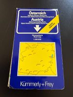 Kümmerly+Frey Strassenkarte Österreich 1:300 000 vintage