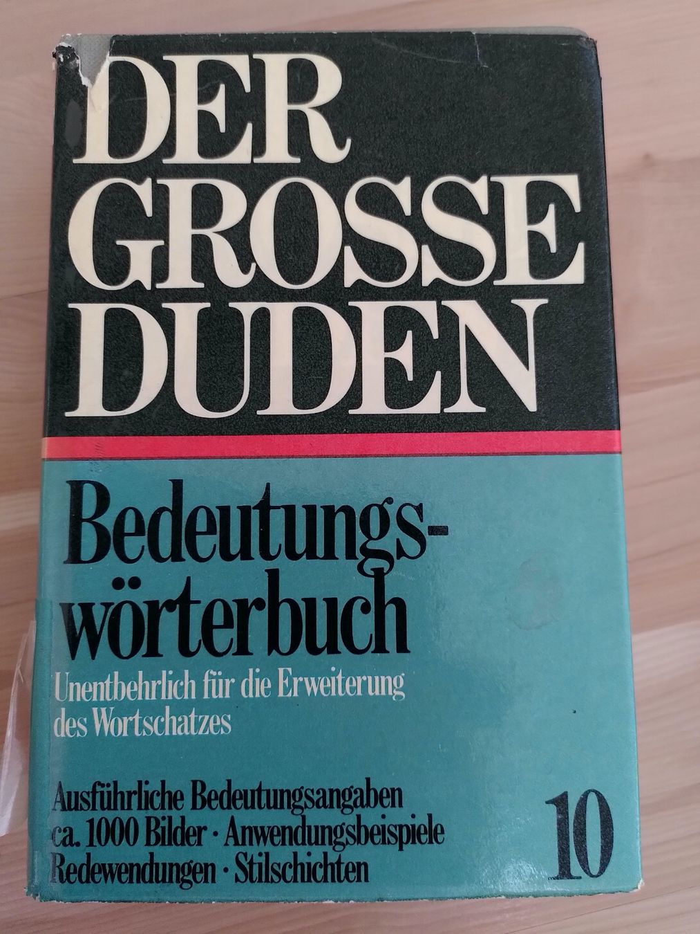 Bücher: DER GROSSE DUDEN/ BEDEUTUNGSWÖRTERBUCH 10 – Gebraucht aus Brugg AG von olamim