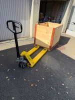2 Palettenrahmen + stabiler Palettrolli