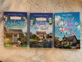 3 Liebesromane von Alexandra Zöbeli und Cassia Bieber