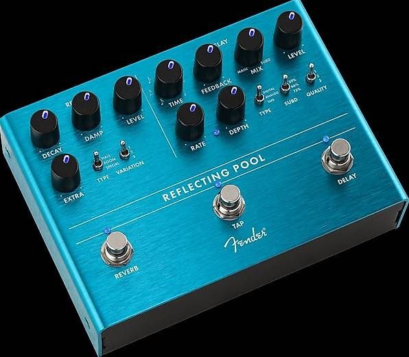 Strumenti musicali: Fender Reflecting Pool Delay/Reverb – Nuovo e nell'imballaggio originale da Giebenach venduto da MusiX-Pro 1