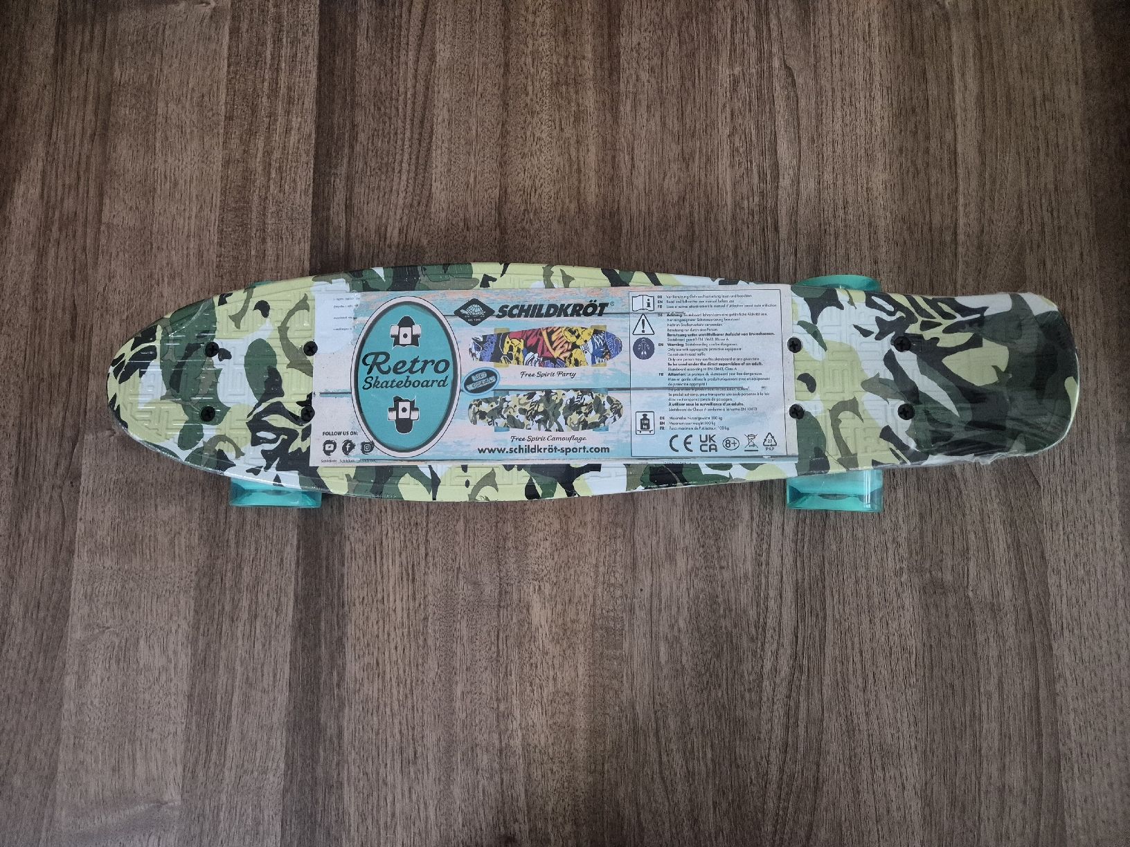 Skateboards: Retro Skateboard Schildkröt Neu – Nuovo e nell'imballaggio originale da Steffisburg venduto da Mallekobold