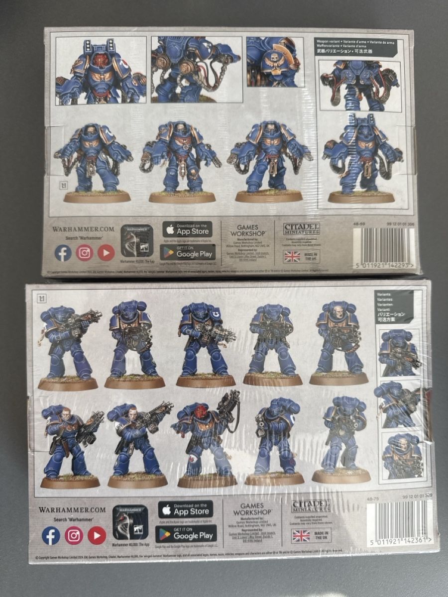 Modellbausätze & Standmodelle: Warhammer 40K Space Marines Aggressor & Intercessor Squad – Neu und originalverpackt aus Zürich von fed_5zp9 1
