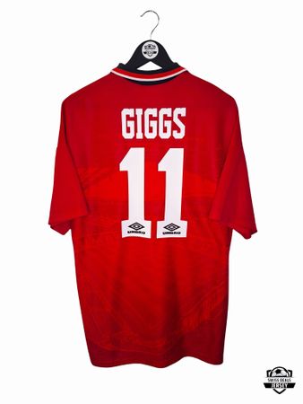 GIGGS #11 Original Manchester United 1994-95 Home Trikot