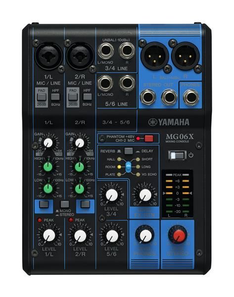 Console di mixaggio: Yamaha MG06X Live Mischpult, 6 Input ... – Nuovo e nell'imballaggio originale da Däniken SO venduto da Profog1 1