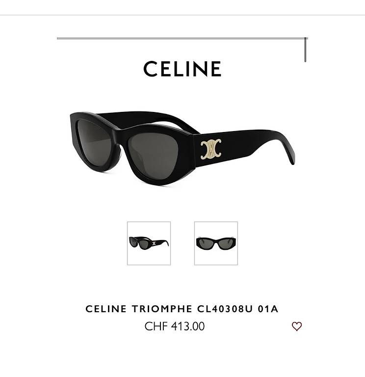 Occhiali & Lenti: Brand New Celine sunglasses – Usato da Pully venduto da vik_2mrb