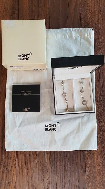 Orecchini pendenti & Orecchini a lobo: Montblanc Ohringe Schmuck 925 Silber – Usato da Zug venduto da dan_syg5 3