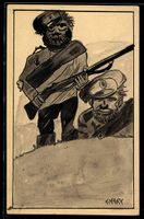 Handgemalt: Russische Soldaten in Unifor