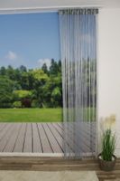 FADENVORHÄNGE B-140 cm Silber/Grau