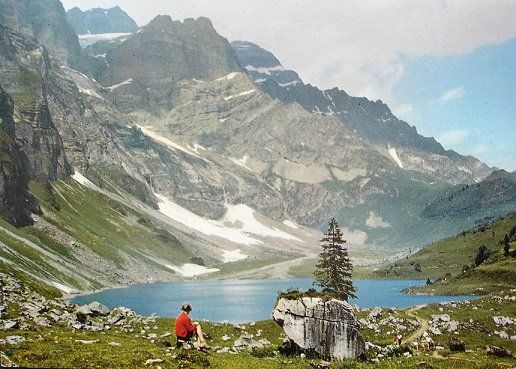 Cartoline postali: BRAUNWALD Oberblegisee – Usato da Jona venduto da philajona