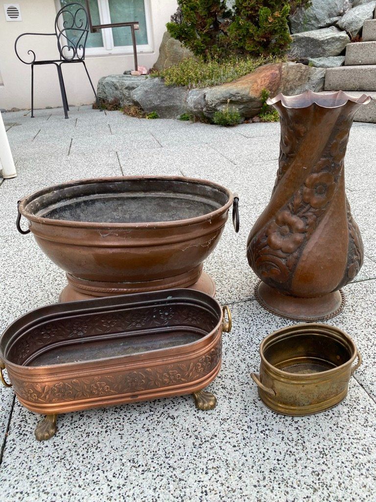 Alle Dekorationen: 4er SET Kupfergefässe – Gebraucht aus Wetzikon ZH von JAG50