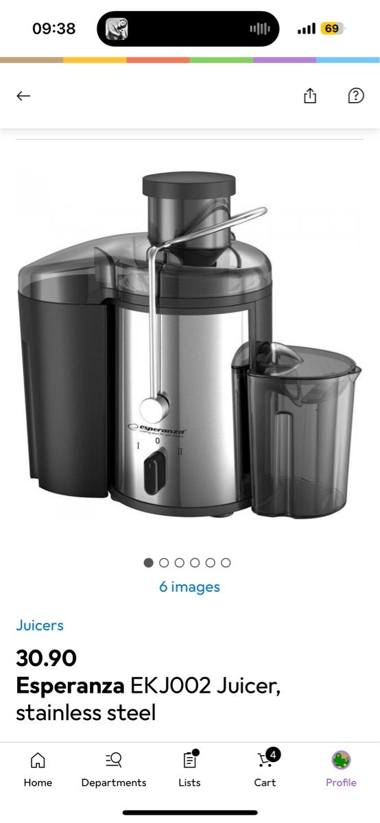 Küchengeräte: Juicer – Gebraucht aus Zürich von jul_z5dl