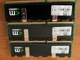 6 GB RAM (3x2 GB) XP3-12800
