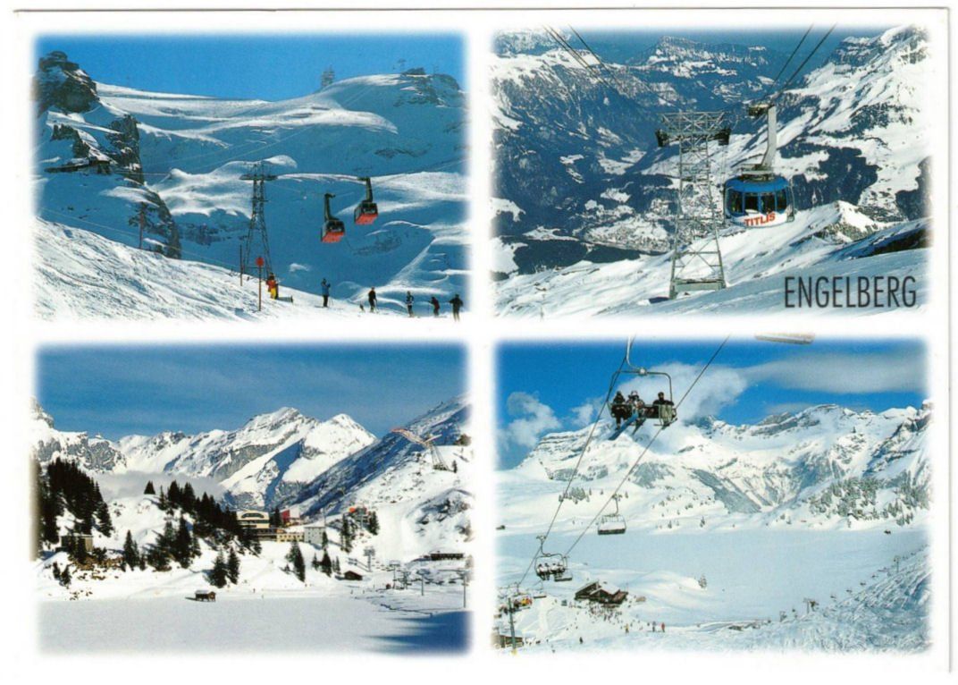 Ansichtskarten: Engelberg - 4 Bild AK – Gebraucht aus Binningen von Mountainrider
