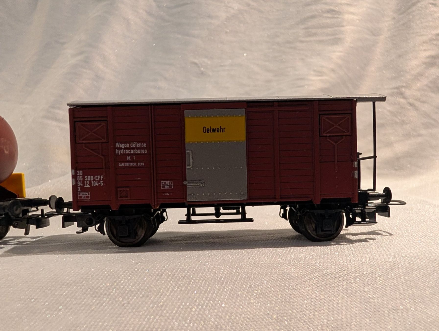 Liliput Modellini di ferrovie: Liliput 81050 SBB Ölwehr-Set DC – Usato da Stein/AG venduto da sborn 3