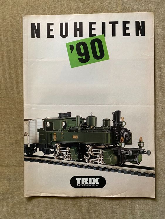 Prospekt TRIX Neuheiten 1990 (Ref.201) | Kaufen auf Ricardo