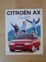 Citroen AX Escapade - Prospekt 11/92 - P1622