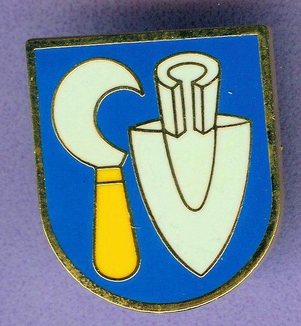 Placchette & Badge: Gemeinde Wappen   VINELZ – Usato da Winterthur venduto da Sammleroase