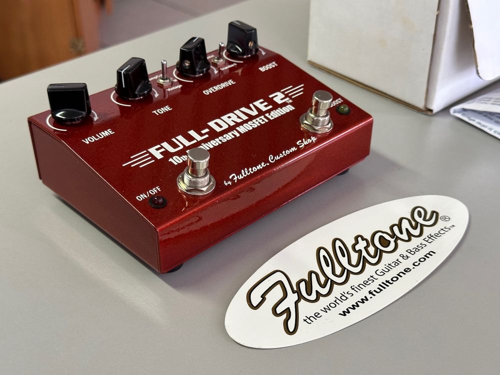 Fulltone FullDrive 2 Overdrive Guitar 10th Anniversary FET Kaufen
