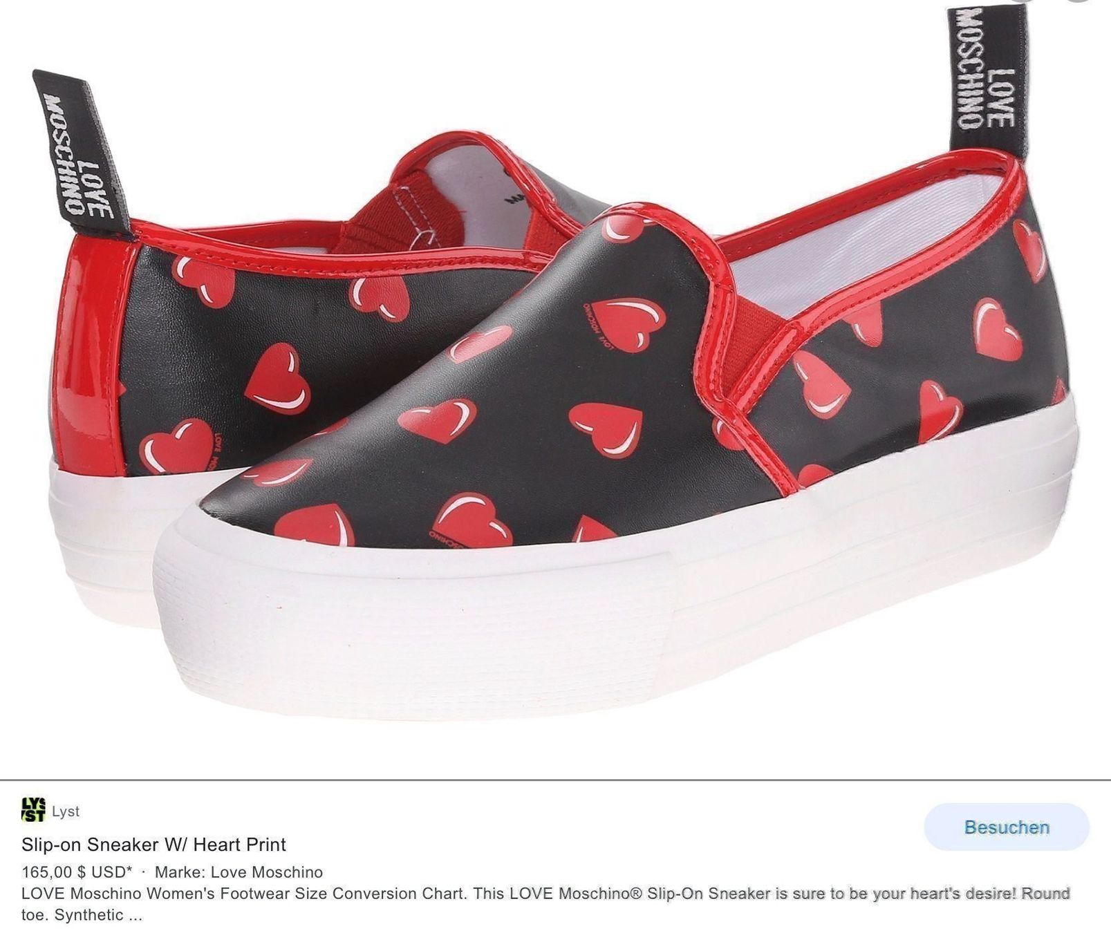 Moschino Scarpe da donna: Love Moschino slip on Sneaker Gr. 41 – Nuovo (secondo la descrizione) da Kreuzlingen venduto da shopaholicatheart_3 6