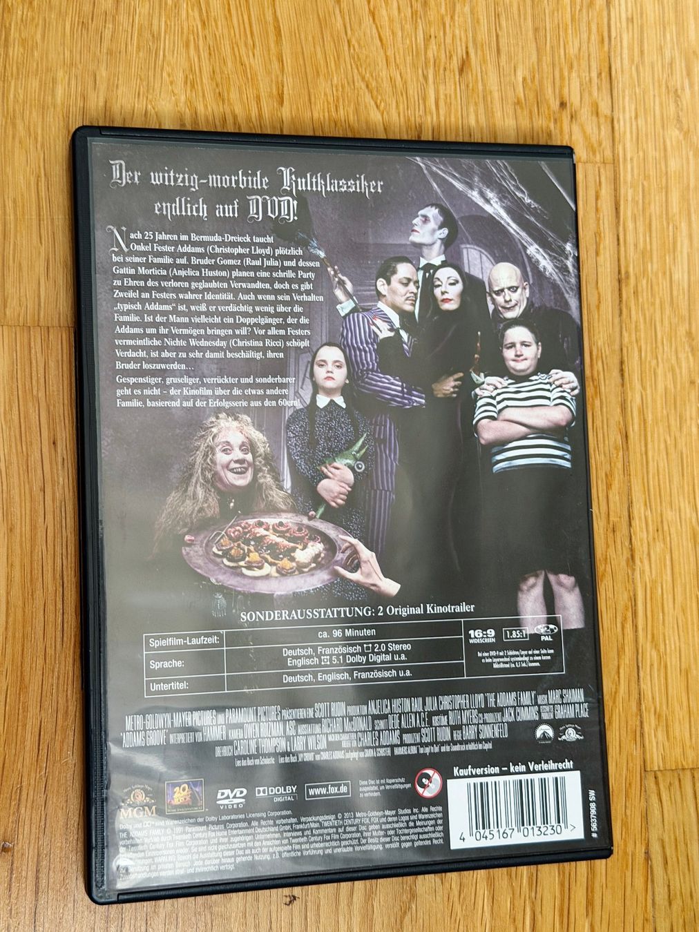 Alle DVDs: Addam's Family DVD – Gebraucht aus Adliswil von Ch_Mei 1