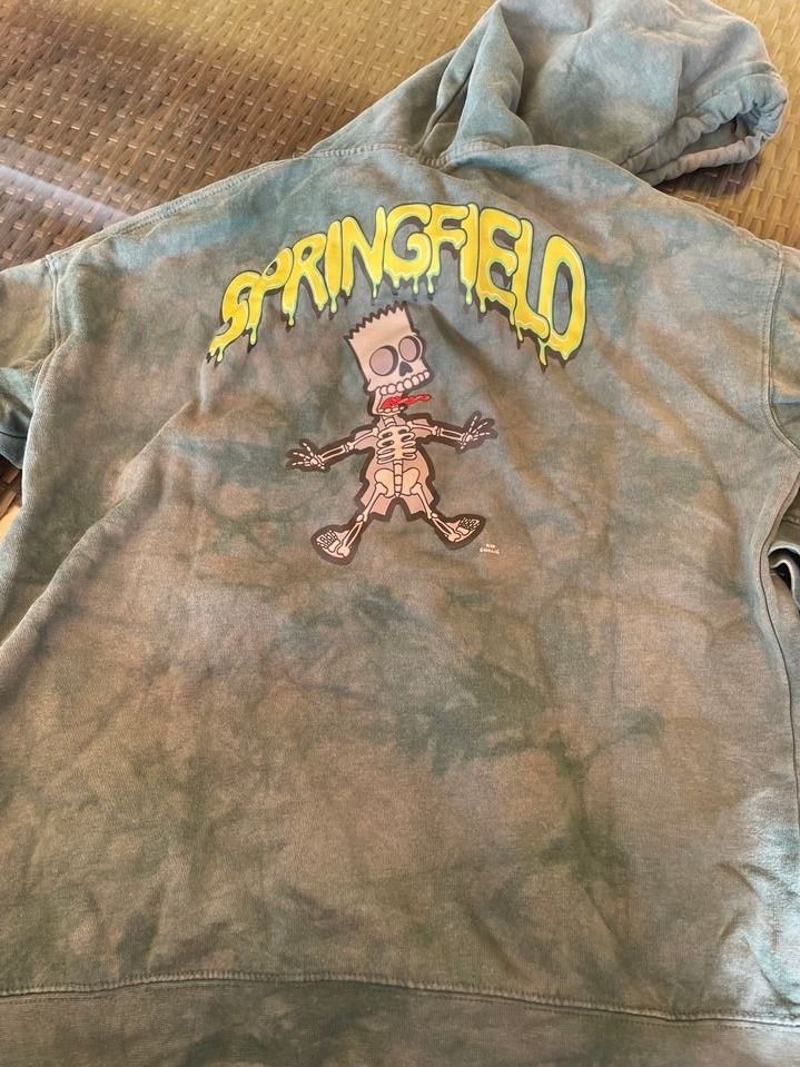 Maglioni & Felpe: Junge Hoodie Pullover grün Springfield 146/152 – Usato da Bergdietikon venduto da antovale 2